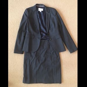 Banana Republic two piece suit. Jacket + skirt
